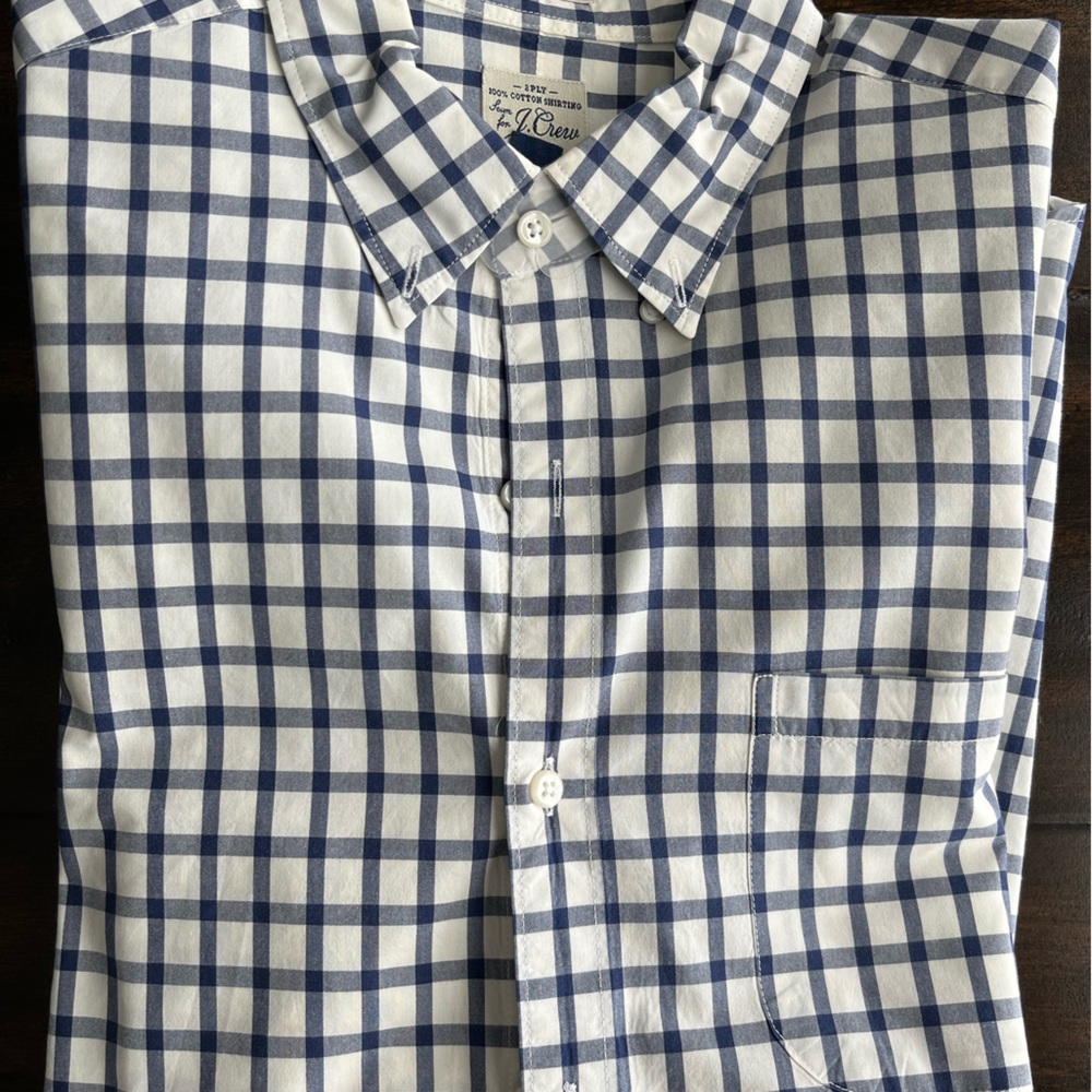 J. Crew Men’s Long Sleeve Button Down M
